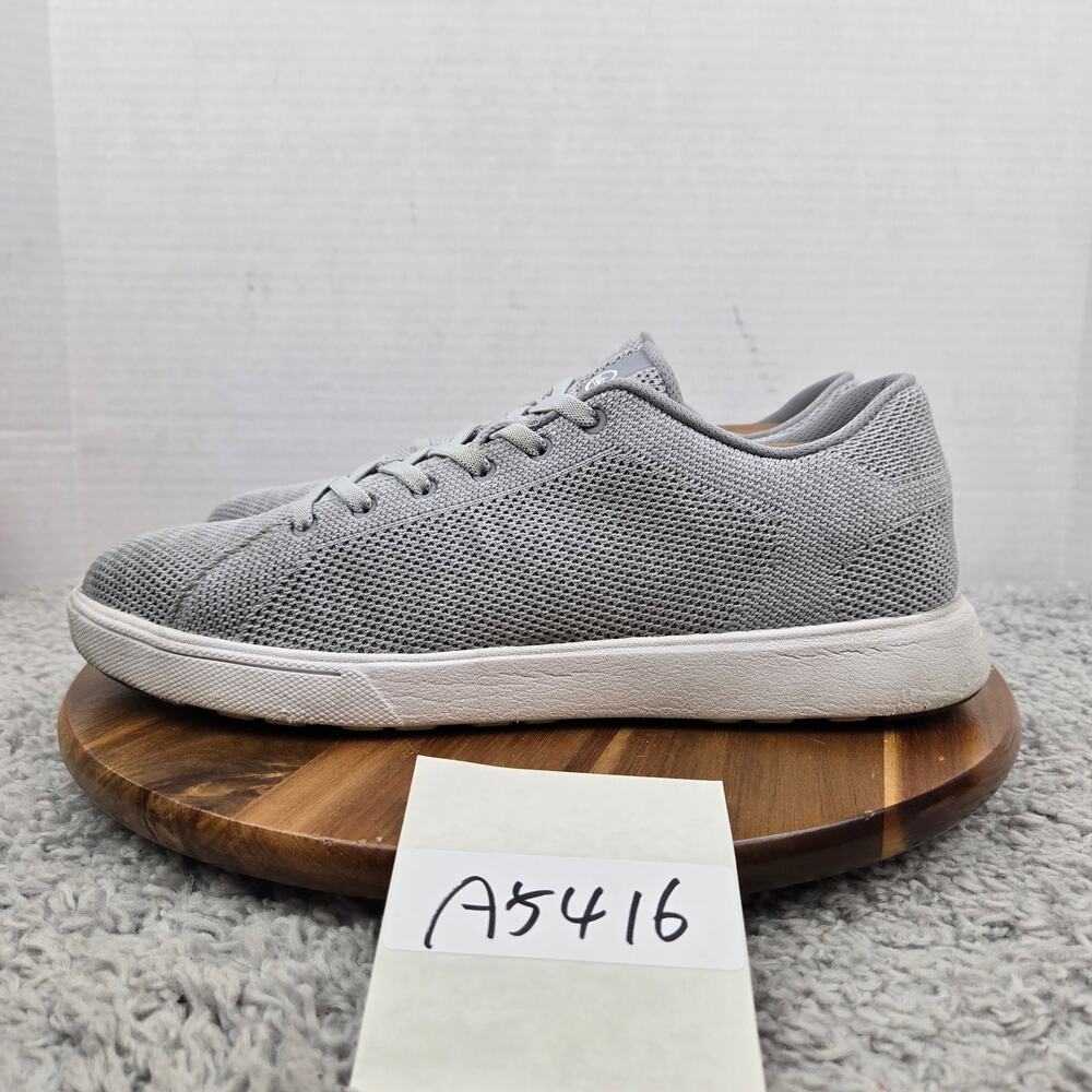 Peter Millar Mens 10 Drift V2 Gale Gray Knit Lifestyle Daily Casual Sneaker